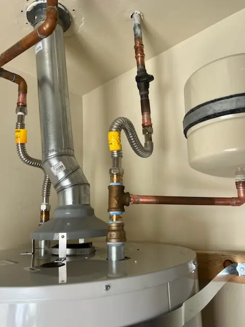 Water heater installation and plumbing repair in Valleyford